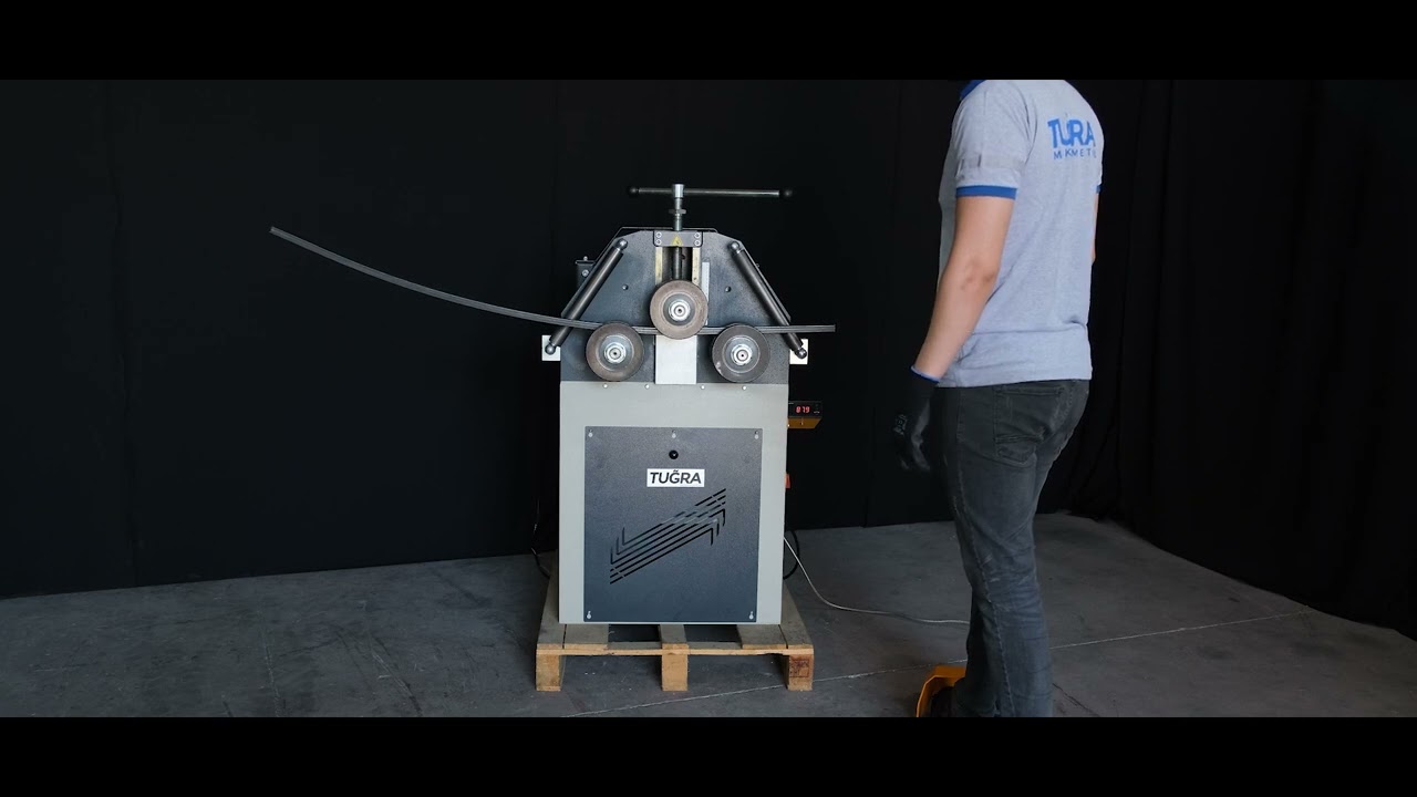 TUBEND - PK 35 / 3 Rolls Motorised Section and Pipe Bending Machine