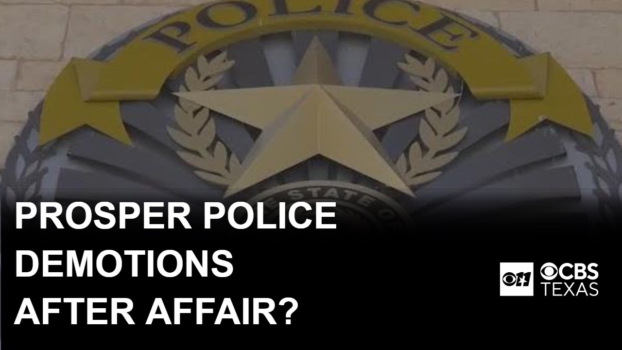 How an affair inside Prosper PD led to half a dozen demotions
