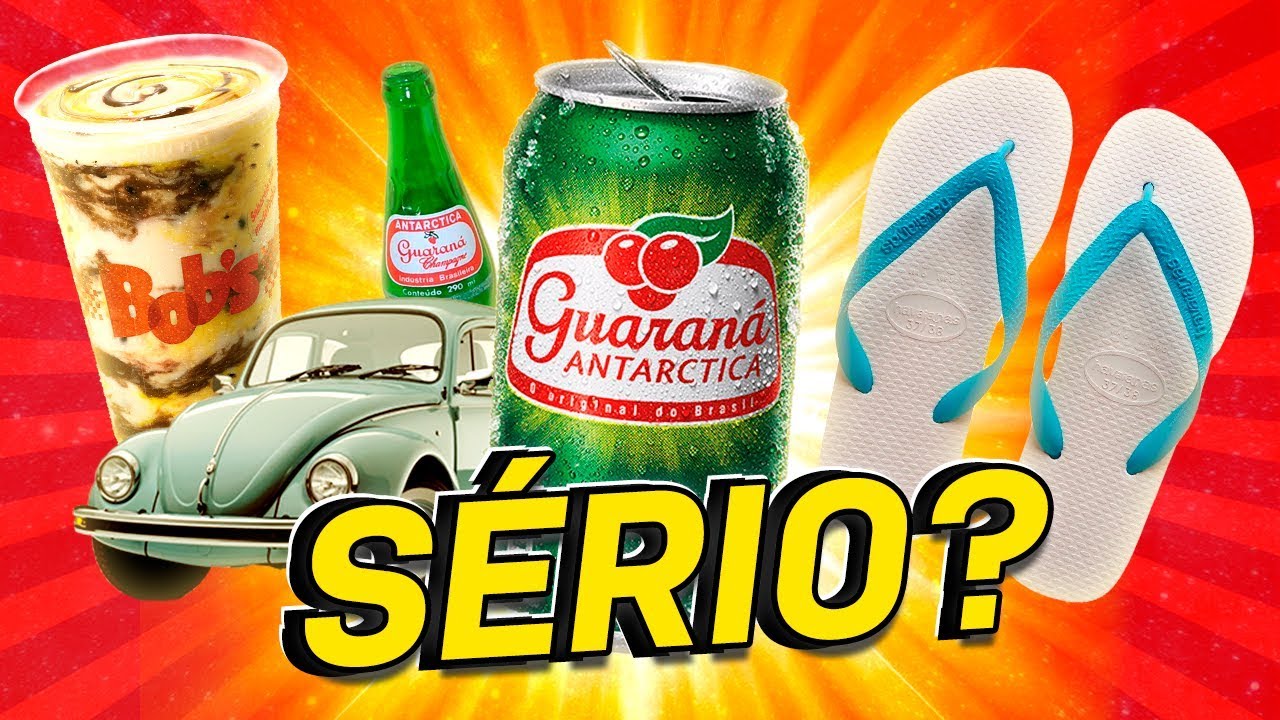 7 PRODUTOS BRASILEIROS QUE FIZERAM MUITO SUCESSO NO EXTERIOR