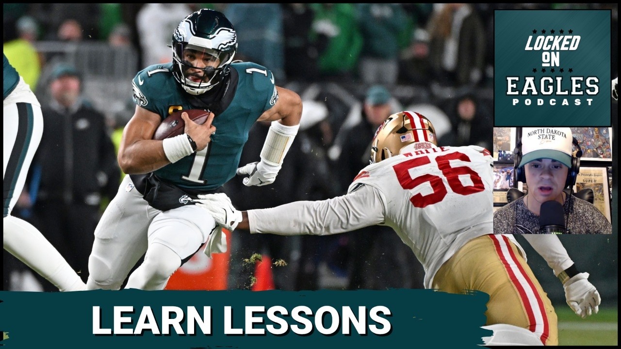 LESSONS: Jalen Hurts RUNNING MORE for the Philadelphia Eagles a key lesson from 2025?