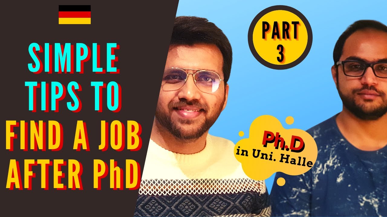 Tips to find a job after PhD (PART 3)