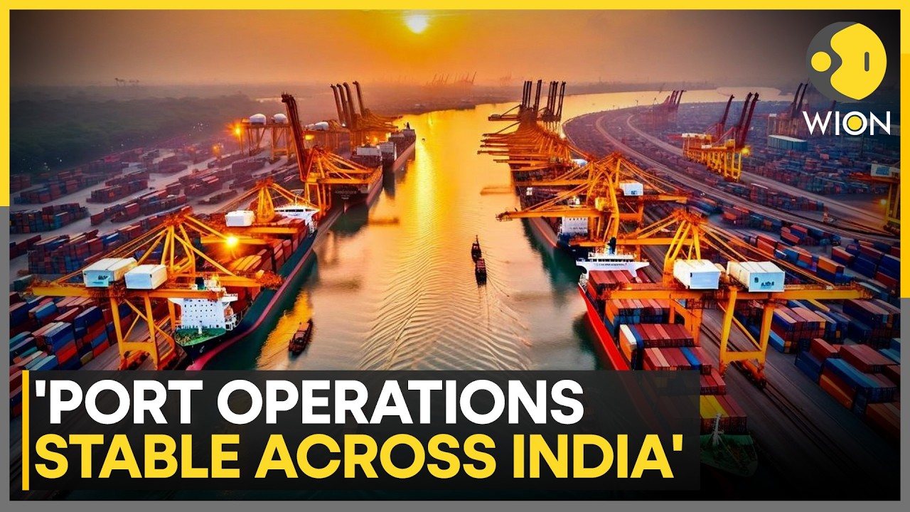 Indian Govt Briefs On Maritime Situation: Port Operations Stable Amid Persian Gulf Tensions | WION