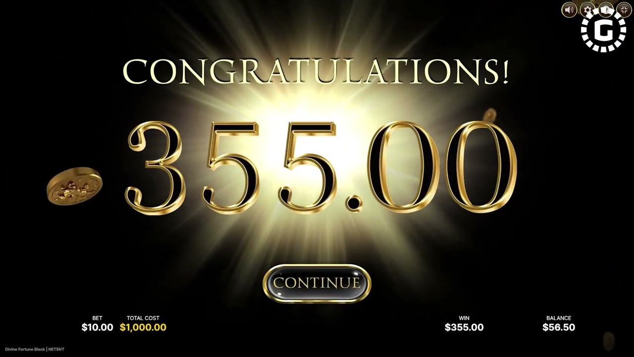 Divine Fortune Black by NetEnt Slot Features | GamblerID