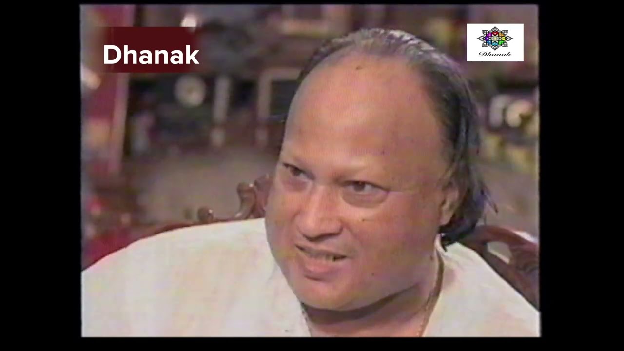 Legendary Nusrat Fateh Ali Khan with Rajeev Shukla | EXCLUSIVE | HD | Dhanak TV USA
