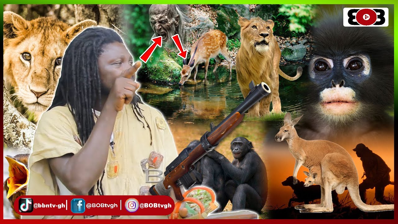 SCÄRY😳😱:Angřý River gOD turn to oldman & warn hunter never to shööt animal drinking water from river