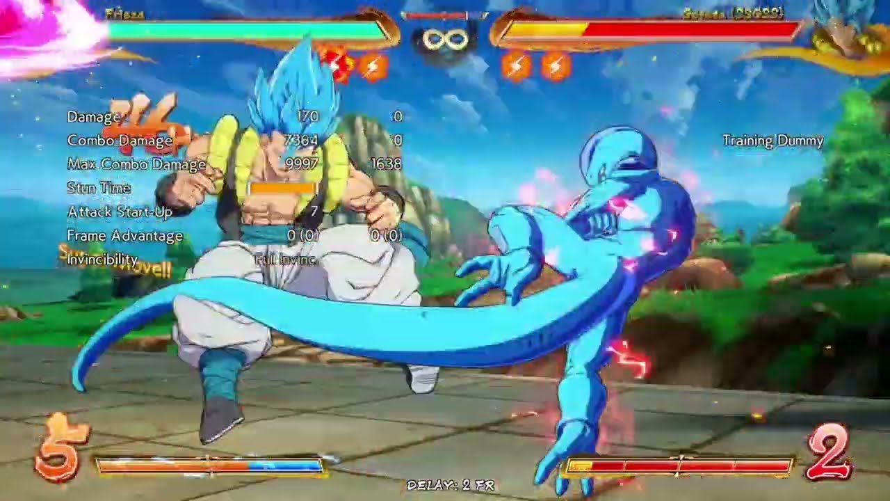 DBFZ Frieza New Sparking combo Routes w/ TOD V1.31