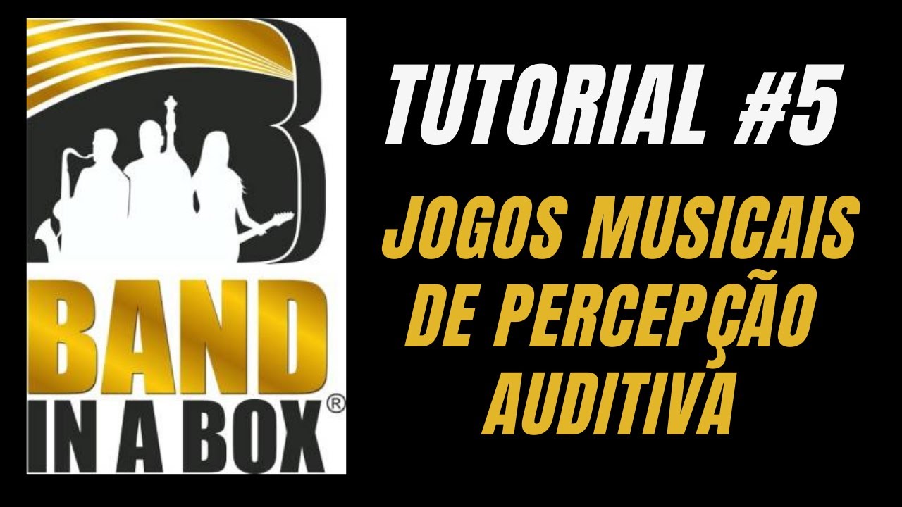 5# Como usar o BAND IN A BOX | Tutorial | Jogos Musicais