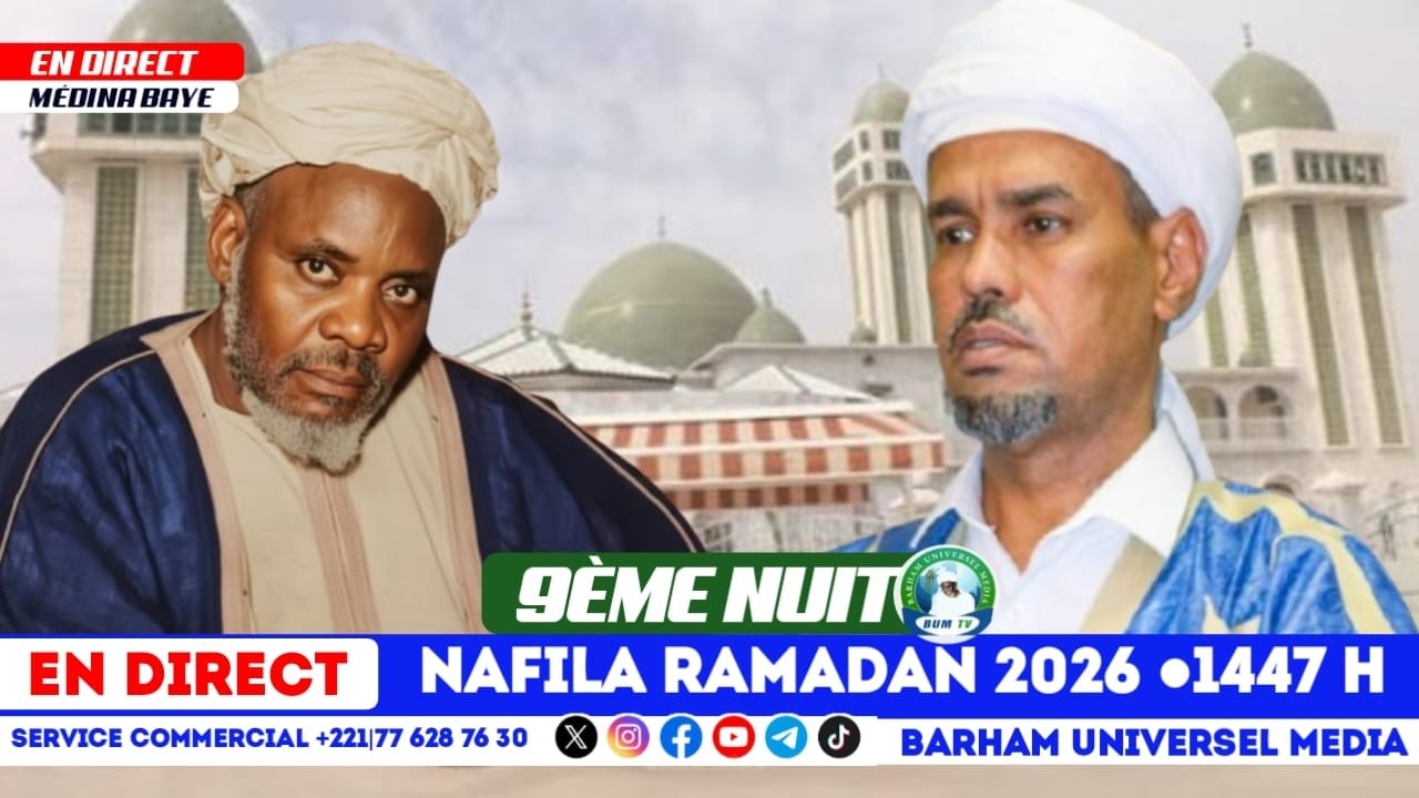 📍Direct Nafila 9eme nuit ak cheikh ibrahima rabani | Ramadan2026●1447H #BUMTV