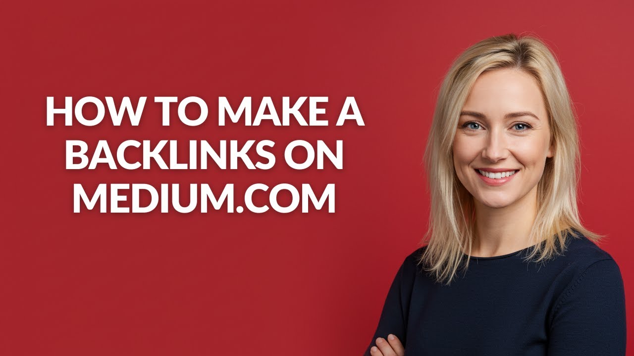 How to Make a Backlinks on Medium.com - Julia'sTutorials