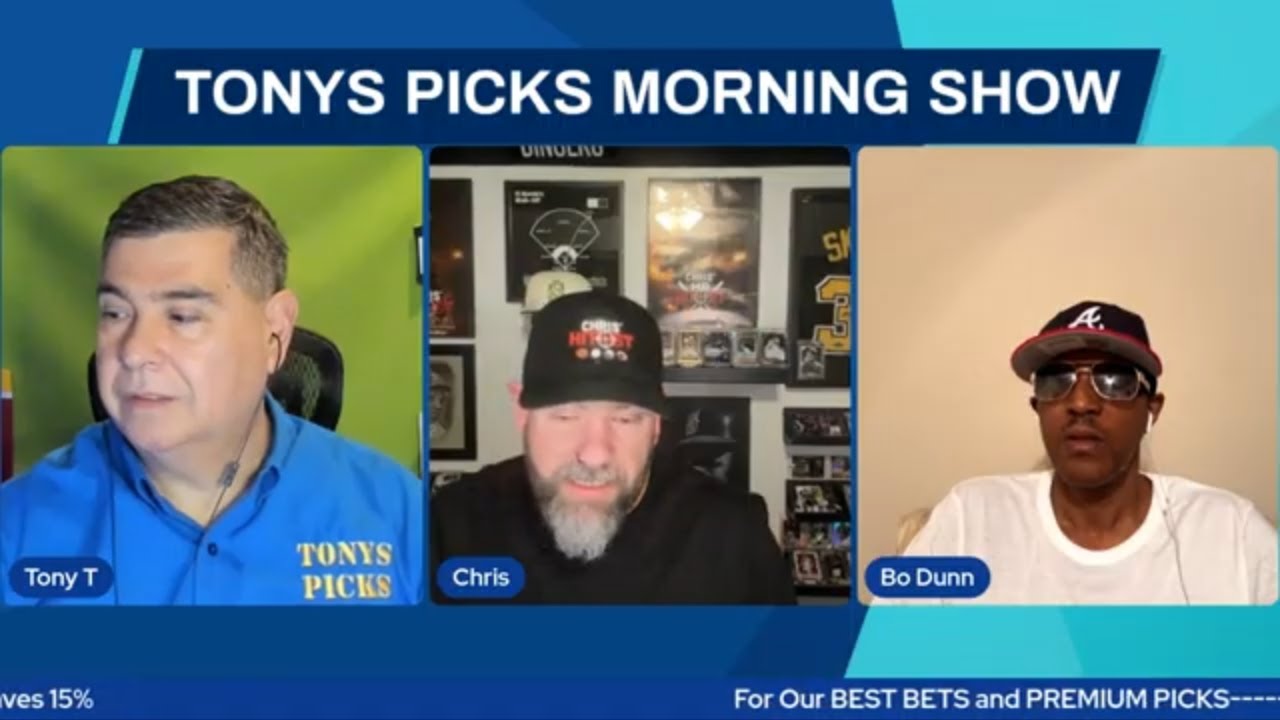 Live NBA NHL NCAAB Picks Tonys Picks Morning Show 3-20-2026