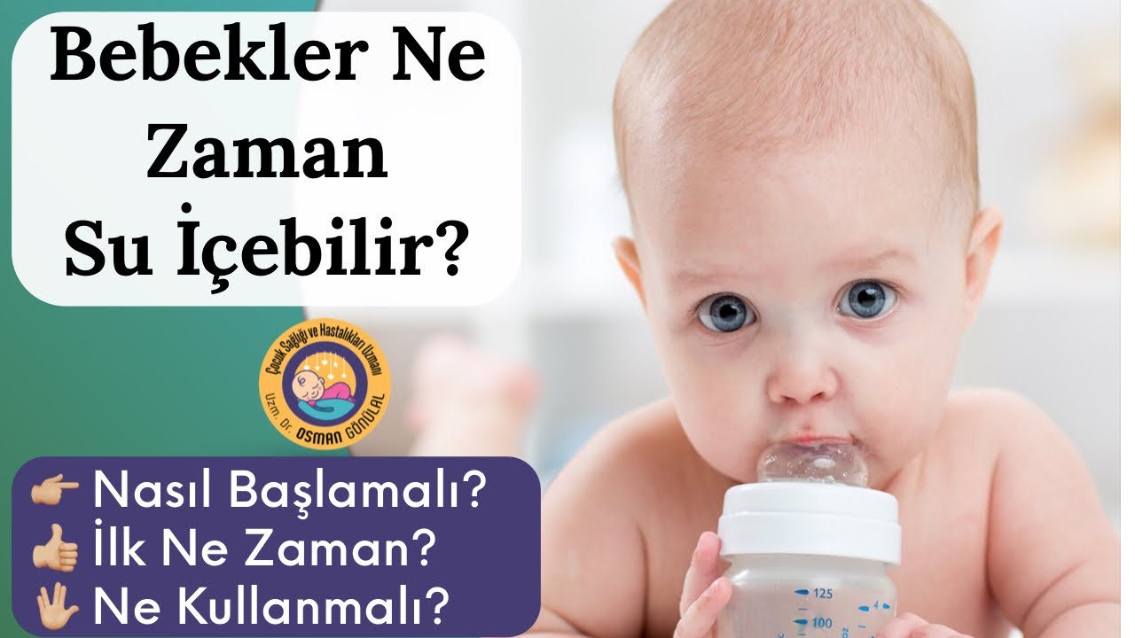 Bebekler Ne Zaman Su İçebilir? (Ne Kadar, Ne Şekilde, Yanlışlar...)