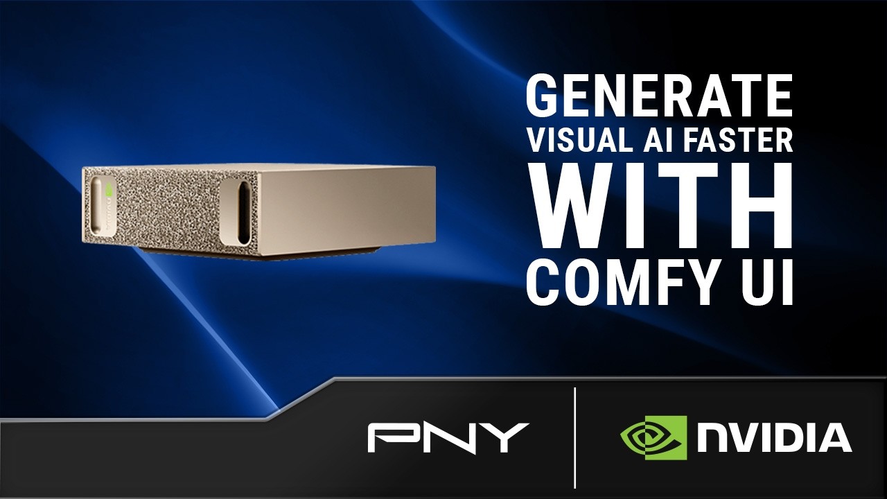 Generate Visual AI Faster with ComfyUI on NVIDIA DGX Spark
