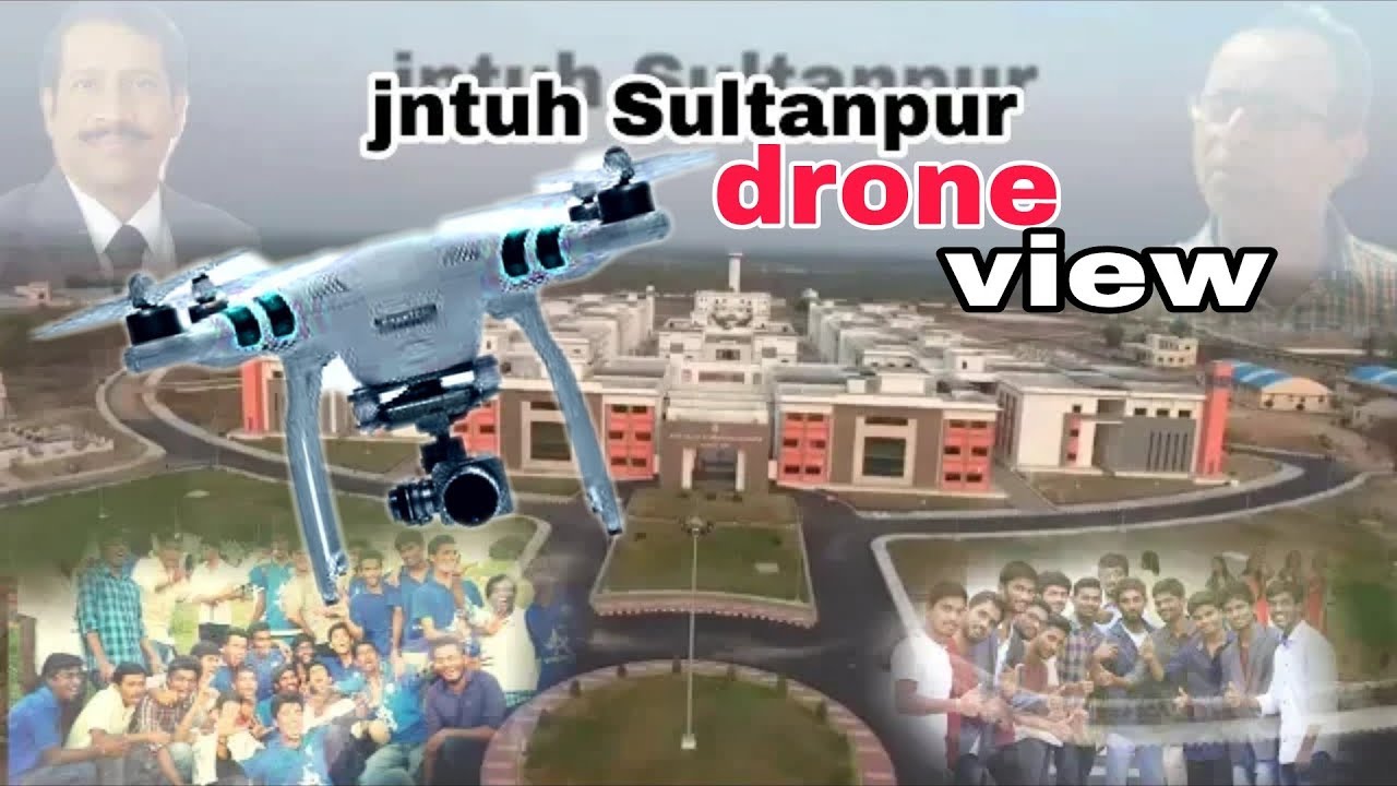 Jntuh college of engineering Sultanpur full drone view