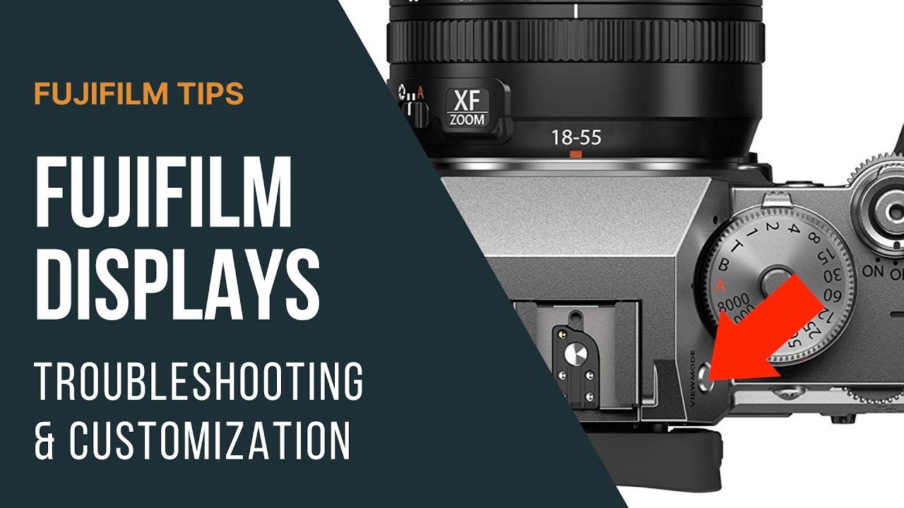 Дисплеи камер Fujifilm — устранение неисправностей и настройка