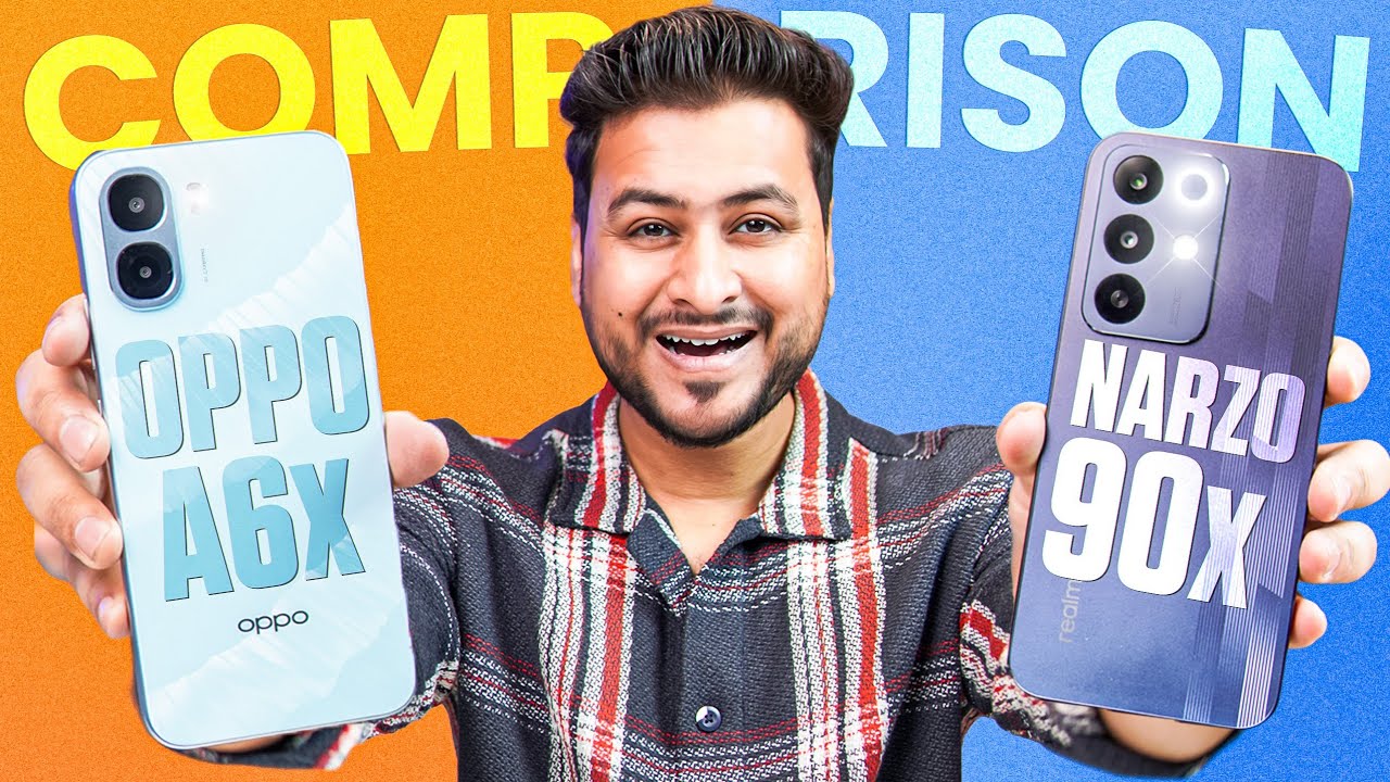 Realme Narzo 90x 5G vs OPPO A6x | Same Chipset, HUGE Differences! Which One is Better?