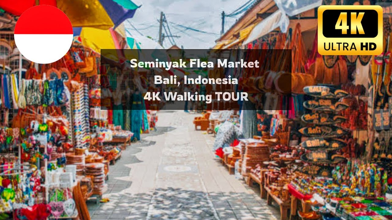 🇮🇩 Seminyak Flea Market Bali 