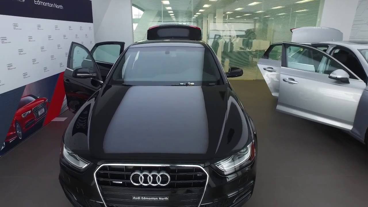 Personalized Comparison Video Walk-around on 2016 & 2017 Audi A4 from Audi Edmonton North