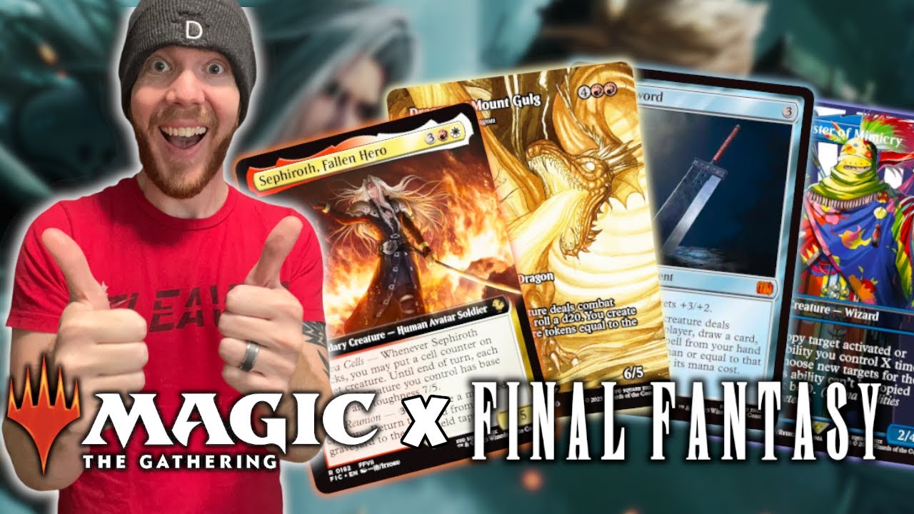 FFXIV Raider vs Magic: The Gathering x Final Fantasy Unboxing [Ultimate]