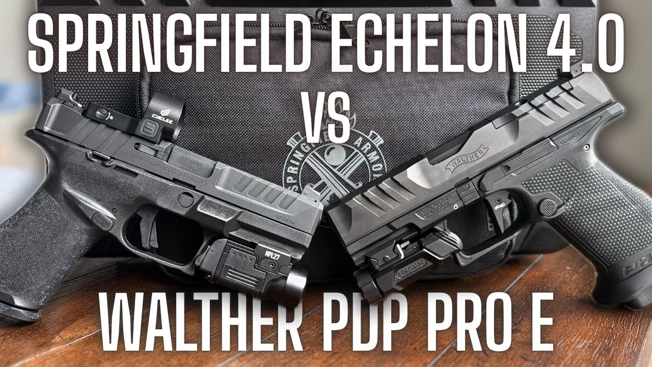 Walther PDP Pro E против Springfield Echelon 4.0
