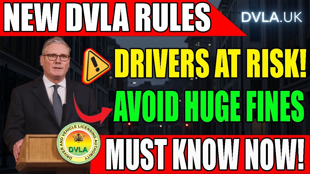 🚨 Обновление ПДД от DVLA 2026: Новые правила для всех водителей Великобритании. Как избежать круп...