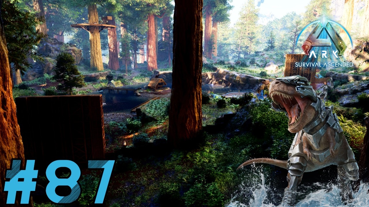 ARK Survival Ascended #87 Rozbudowujemy bazę i mnożymi dimorfodony