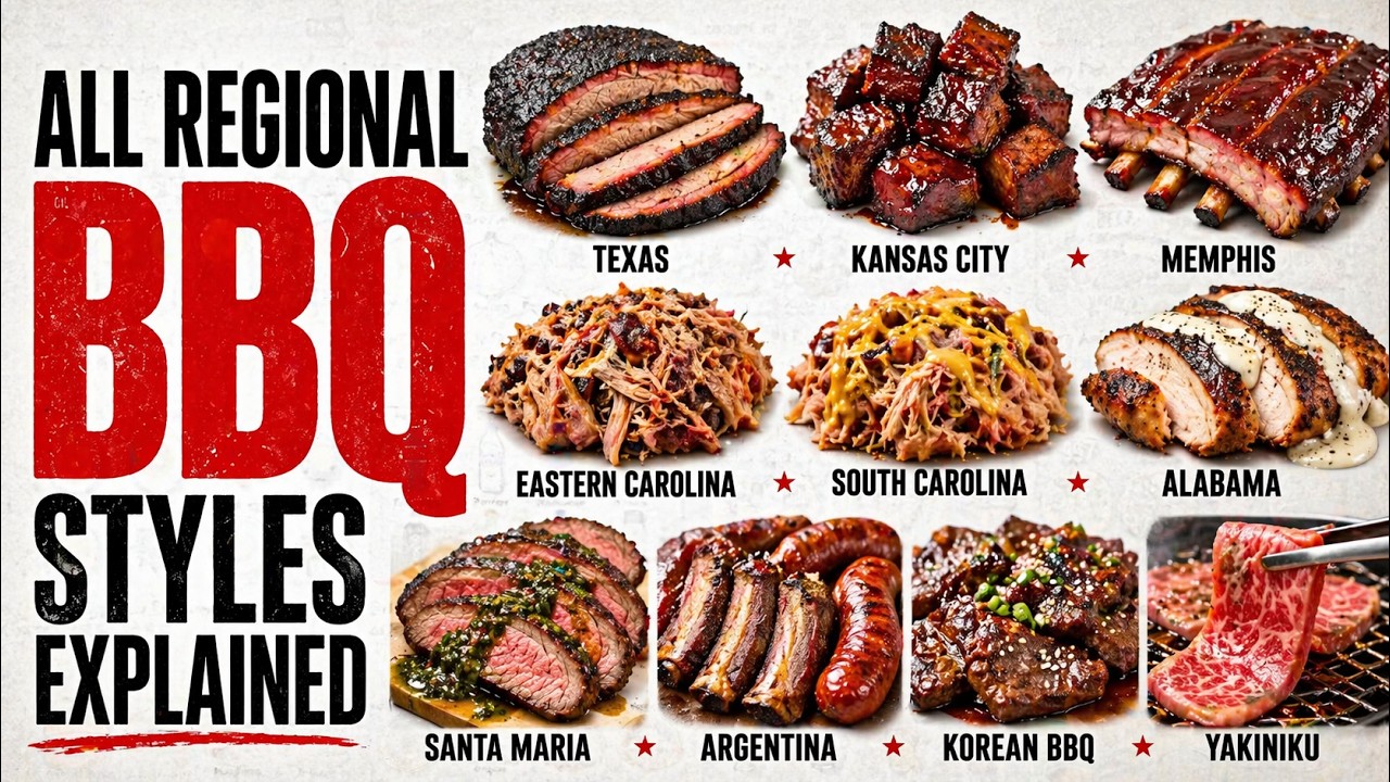 All Regional BBQ Styles Explained
