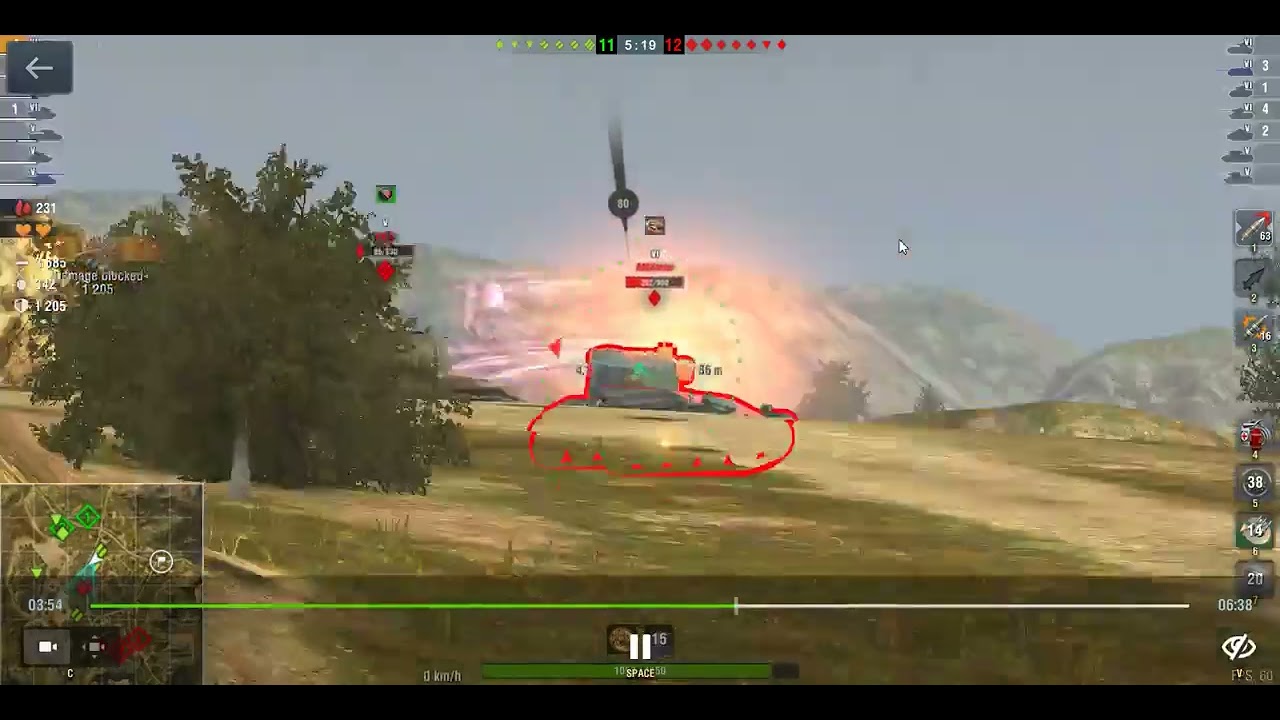 AC Ocelote Dominates the Battlefield! | WoTB Gameplay