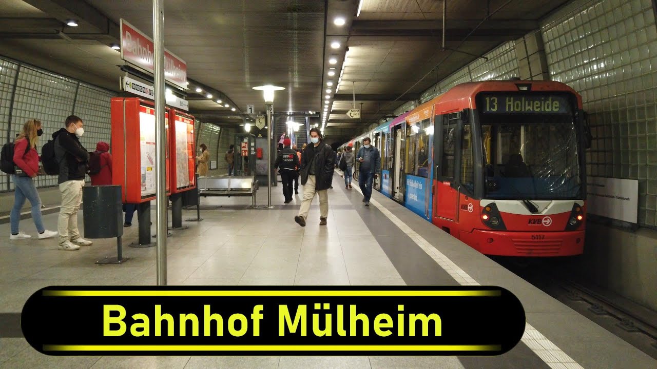 Stadtbahn Station Bahnhof Mülheim - Cologne 🇩🇪 - Walkthrough 🚶