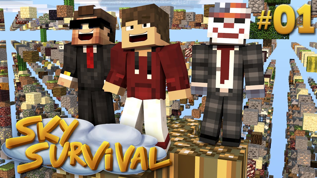 NOVA AVENTURA!!! - SKY SURVIVAL #01