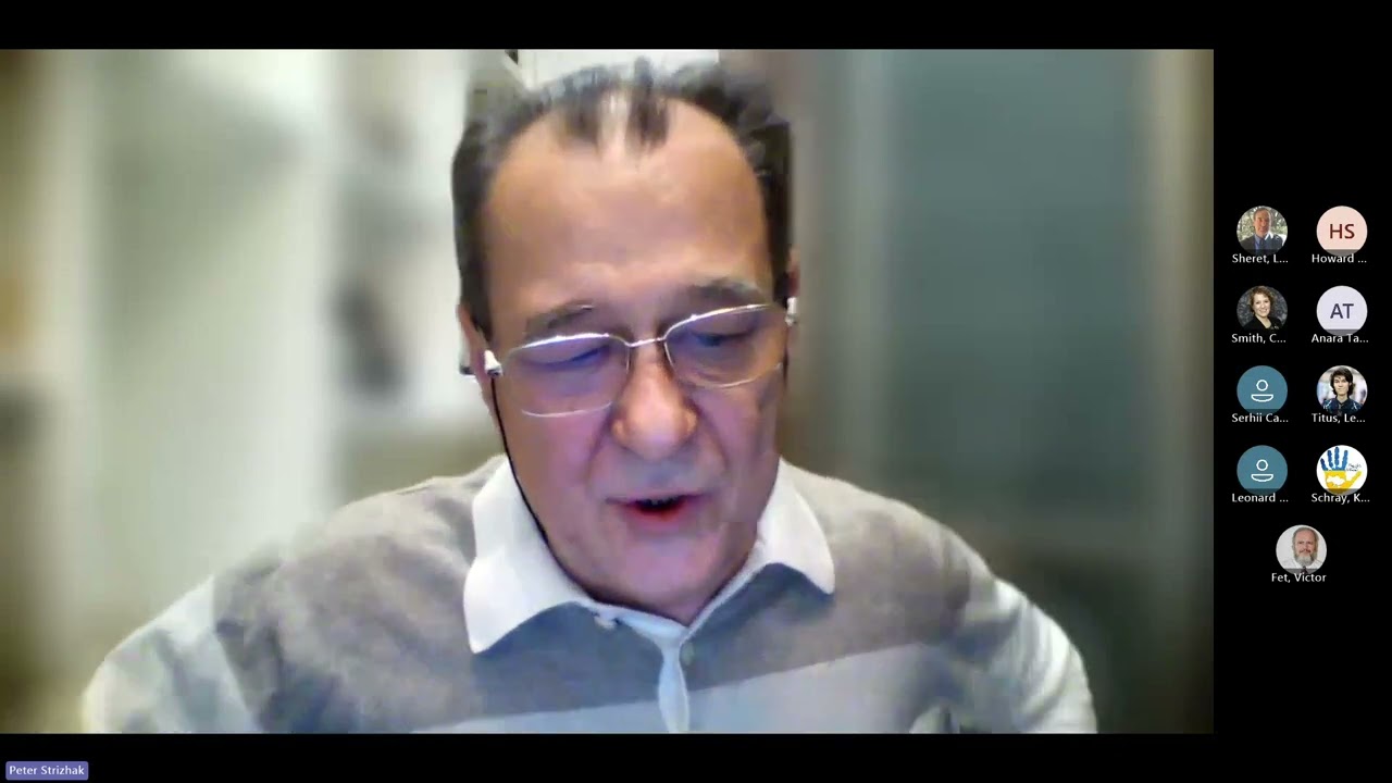 1-2-2026: Petro Strizhak | A Live Report from Kyiv