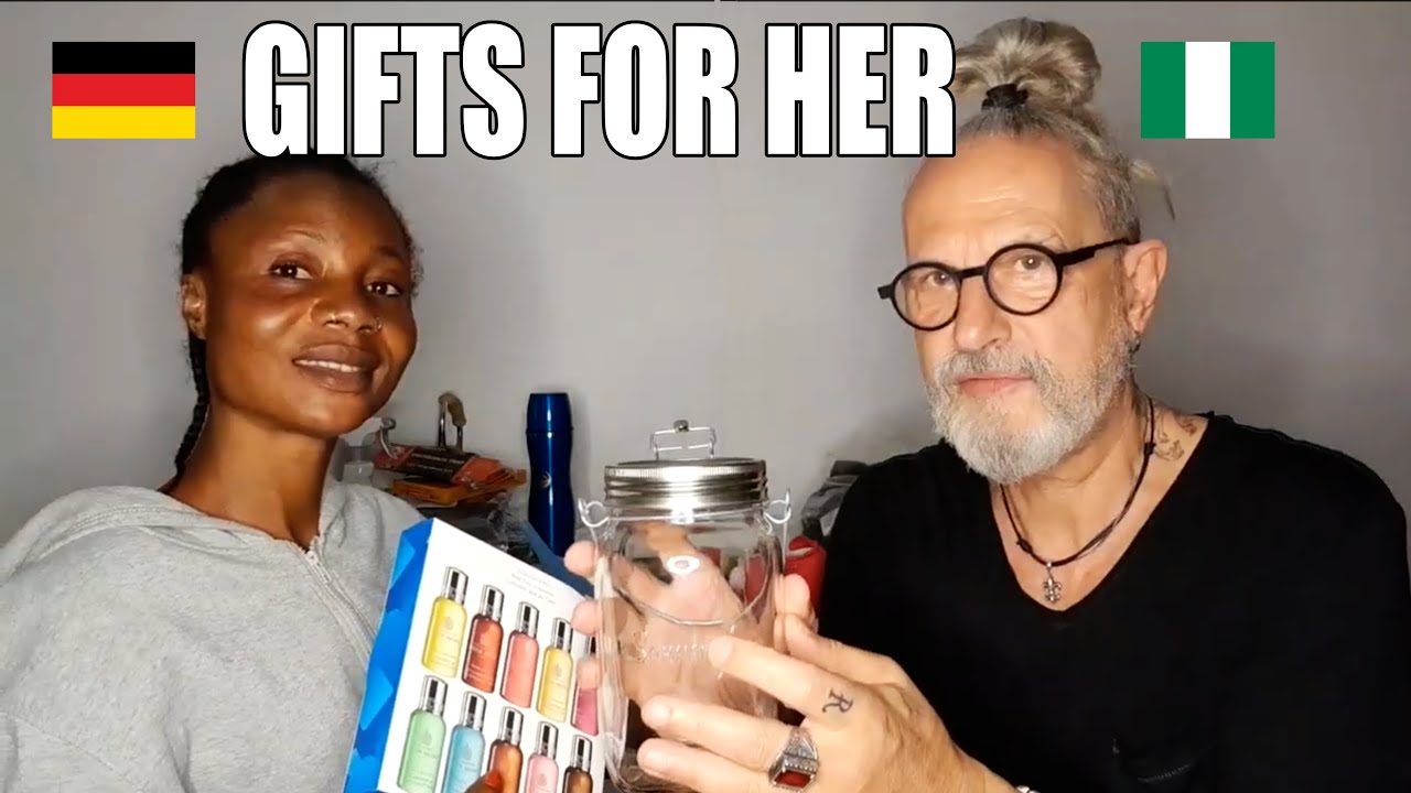 GIFT 🎁 FROM GERMANY TO MY NIGERIAN 🇳🇬FIANCÈE IN CAPE VERDE- BASIC THINGS- Interracial couple #ldr 