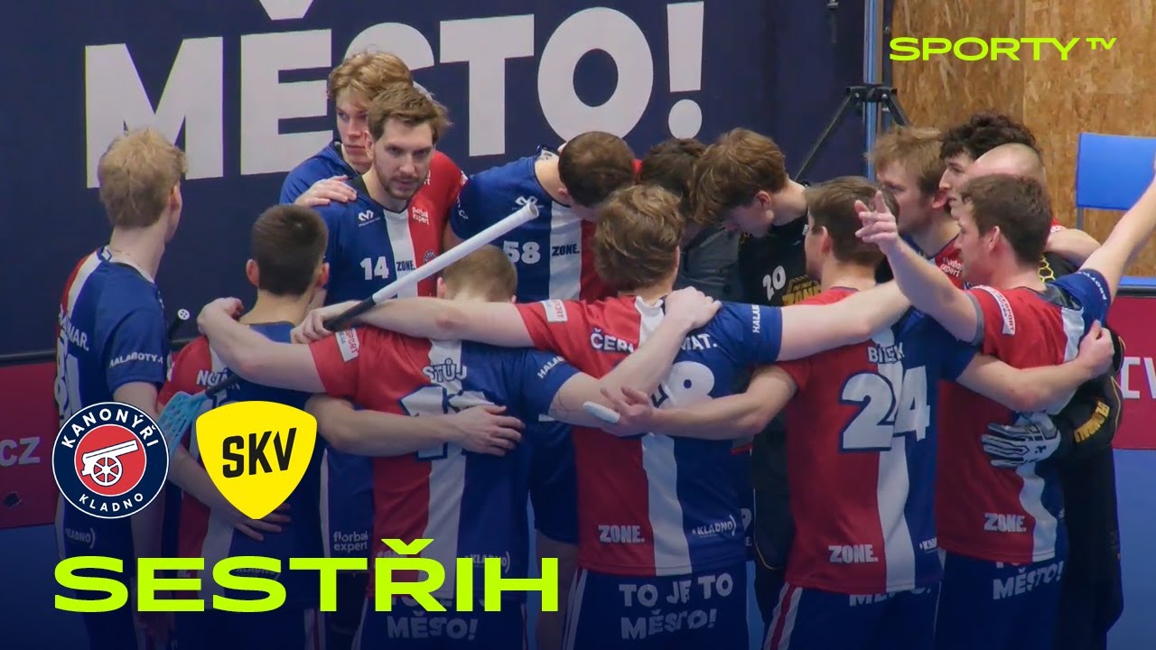 Kanonýři Kladno vs. TJ Sokol Královské Vinohrady 6:3 | Livesport Superliga | 20. kolo | SESTŘIH