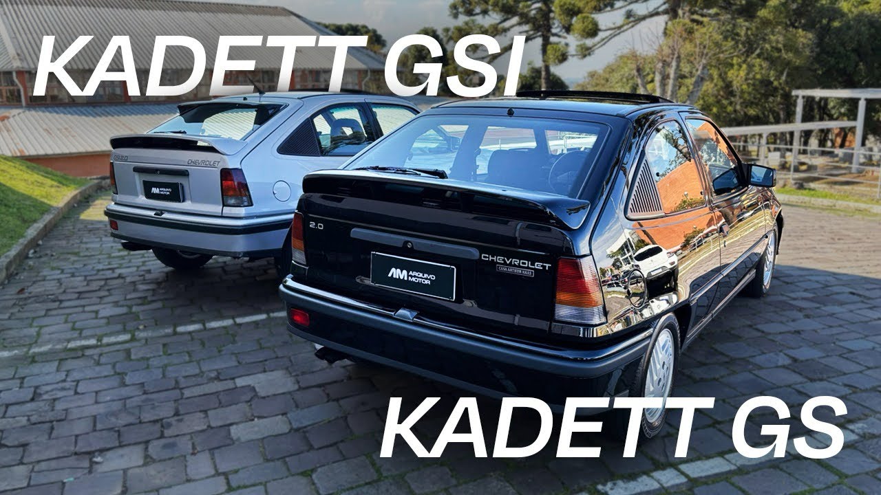 Comparativo entre o Kadett GSI 1994 e o Kadett GS 1991