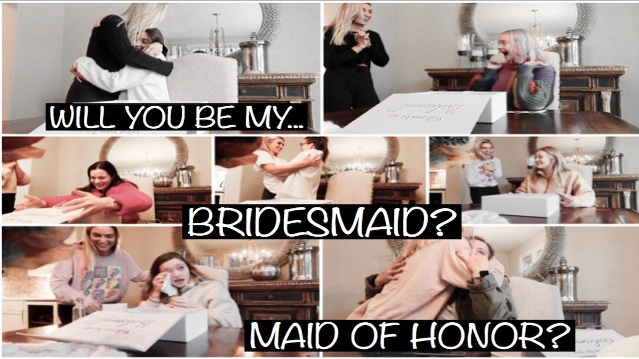 WEDDING SERIES: asking my best friends to be my BRIDESMAIDS *emotional*
