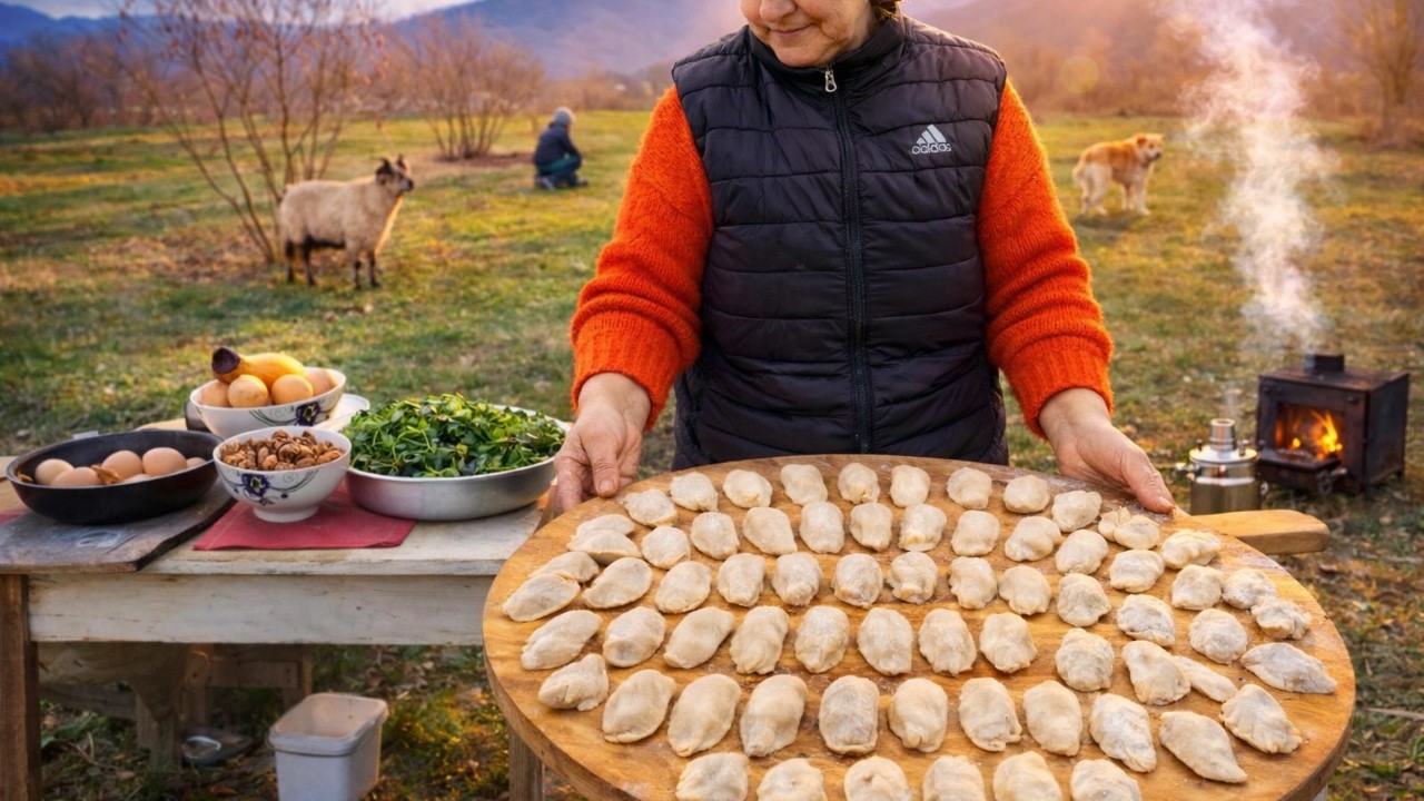 Homemade Dumplings from Scratch | Quiet Village Cooking