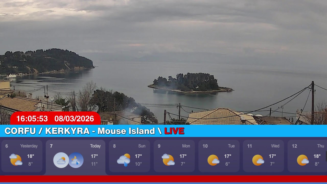 Corfu / Kerkyra, Greece LIVE