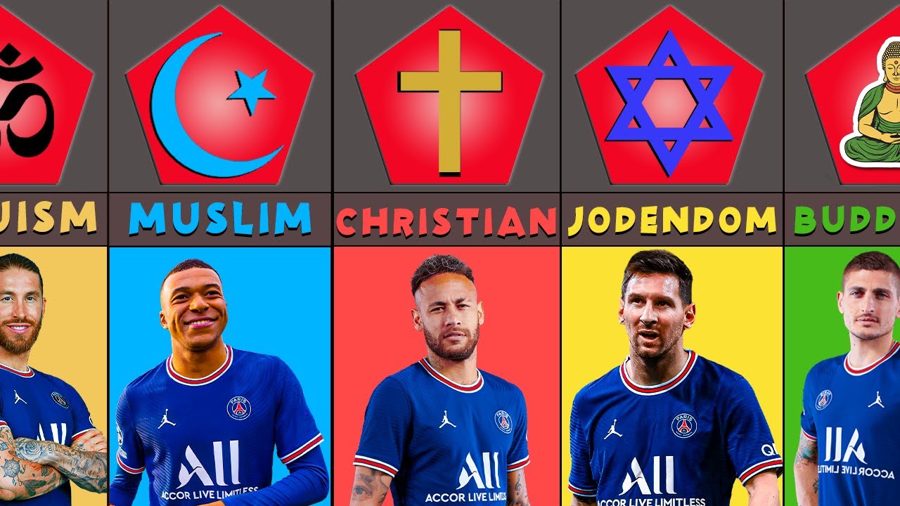 PSG players religion christianity,muslim,jodendom,buddhism..!!
