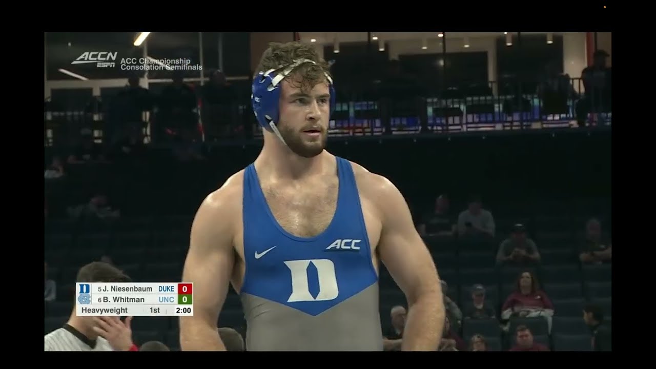 HWT Brandon Whitman (North Carolina) vs Jonah Niesenbaum (Duke)