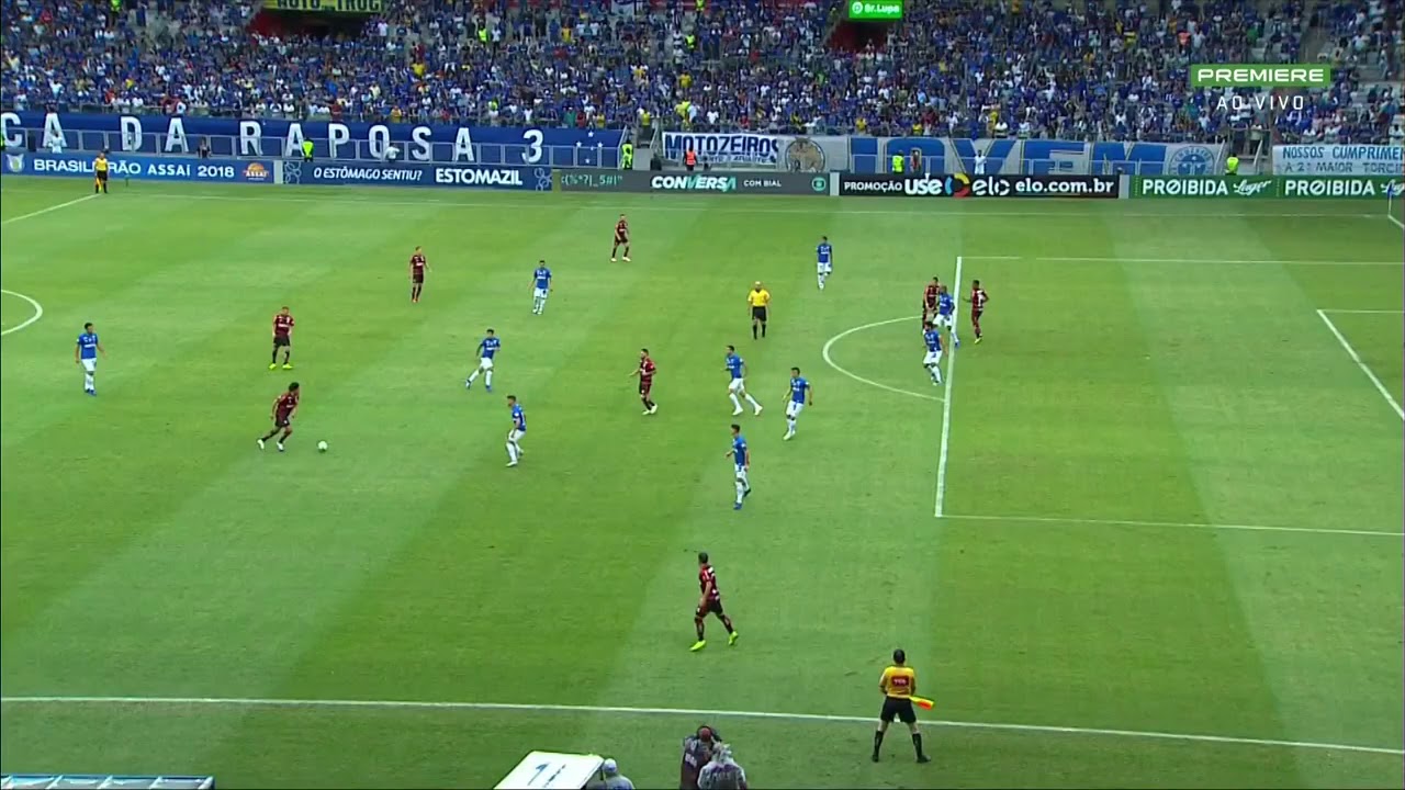 Gola&ccedil;o de Heverton Ribeiro - Flamengo 1x0 Cruzeiro / 25/11/2018