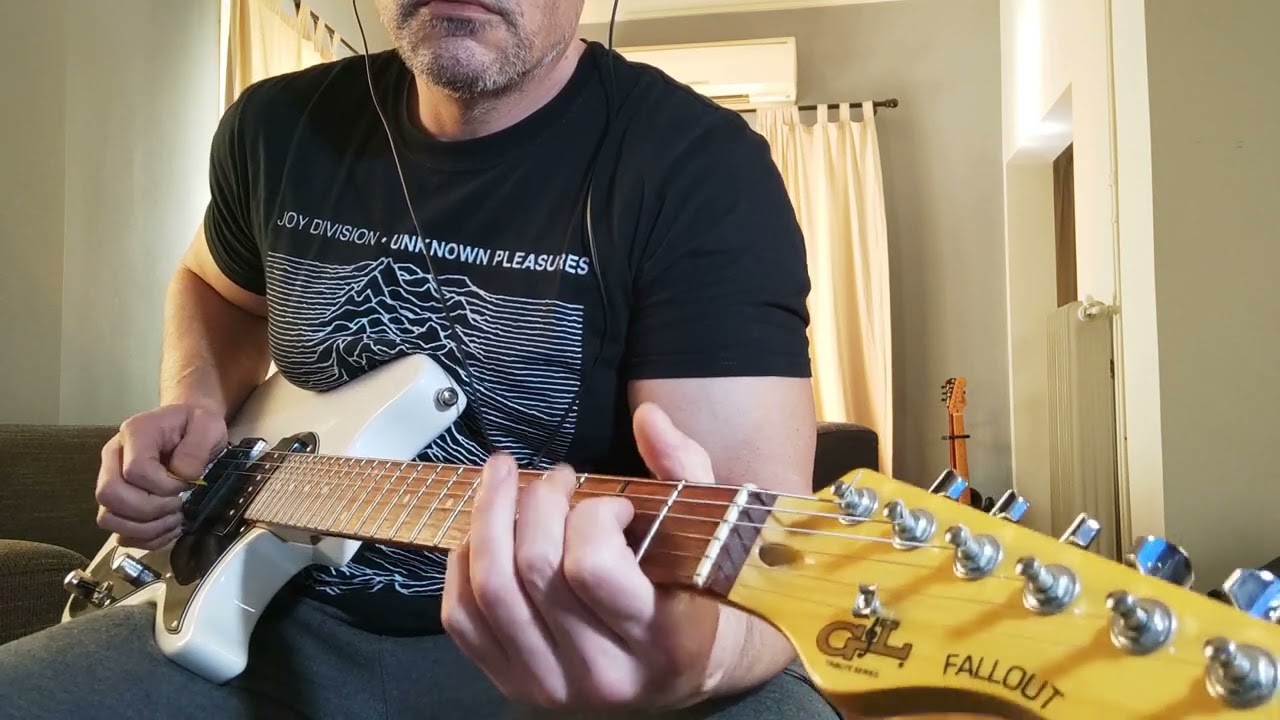 New Order - Dreams Never End  (tolist92 guitar cover)