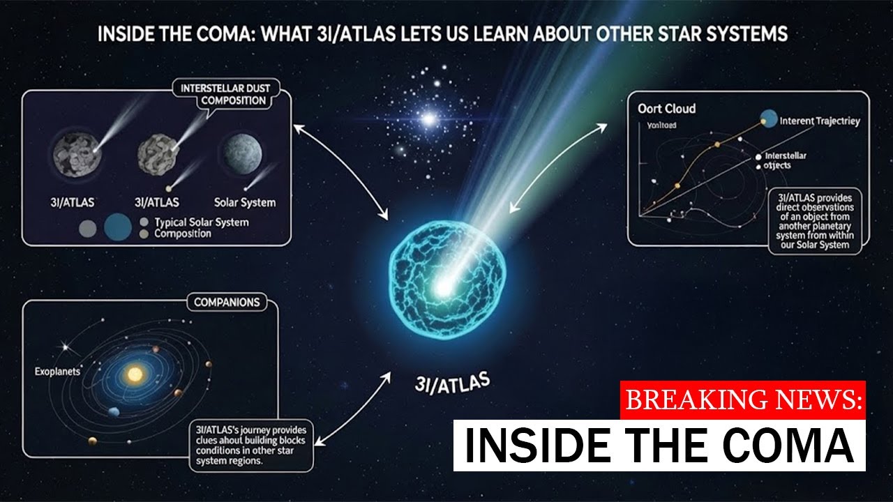 Inside the COMA - What 3I/ATLAS Teaches Us About OTHER Star Systems | Documentary For Sleep