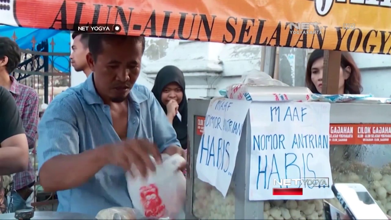 NET YOGYA - Jajanan Fenomenal Cilok Gajahan