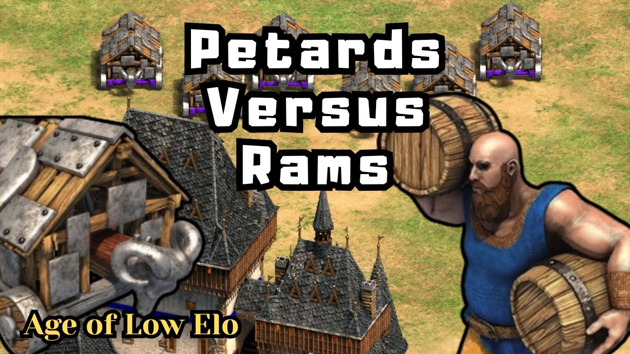 Petards Versus Rams (Low Elo Casting) | Age of Empires 2