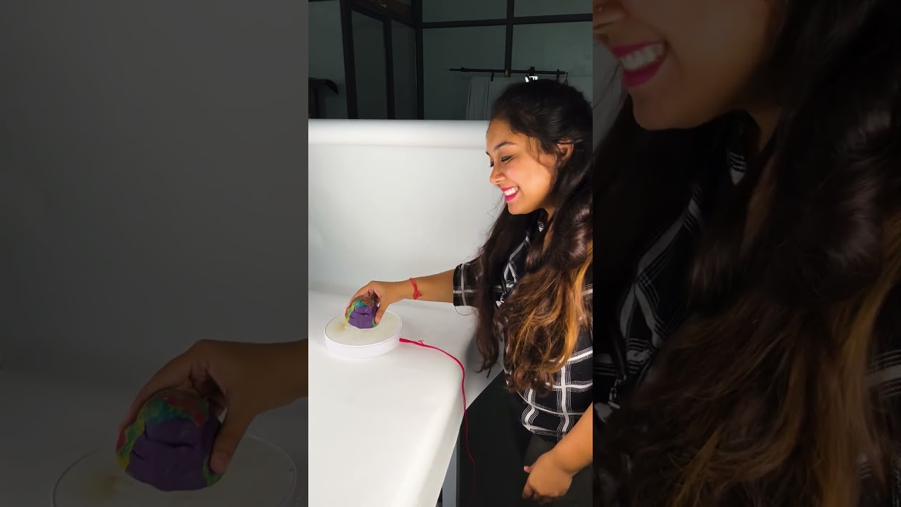 BTS of rotating a product for product commercial video | Creatals Studio #btsvideo #bts