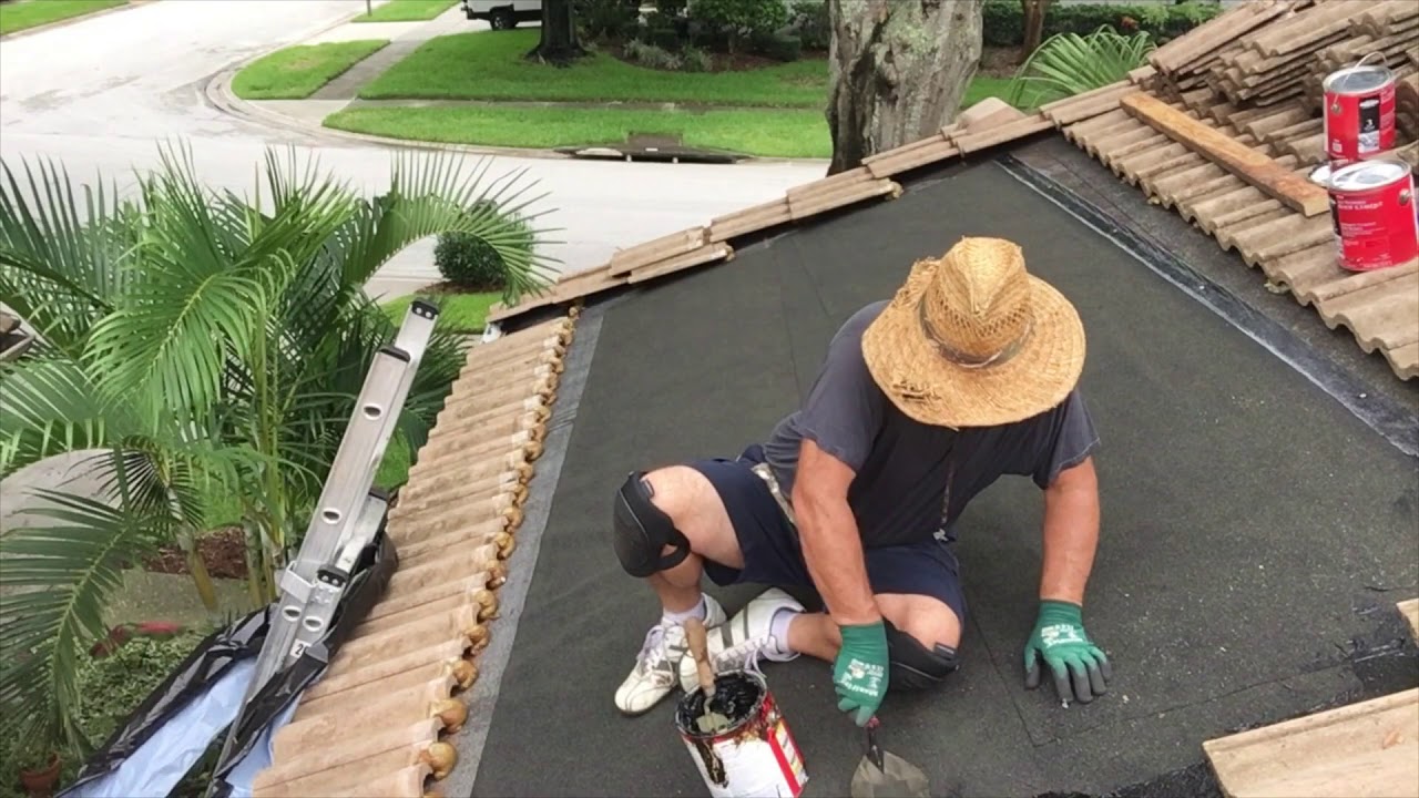 How To Repair A Concrete Tile Roof Leak