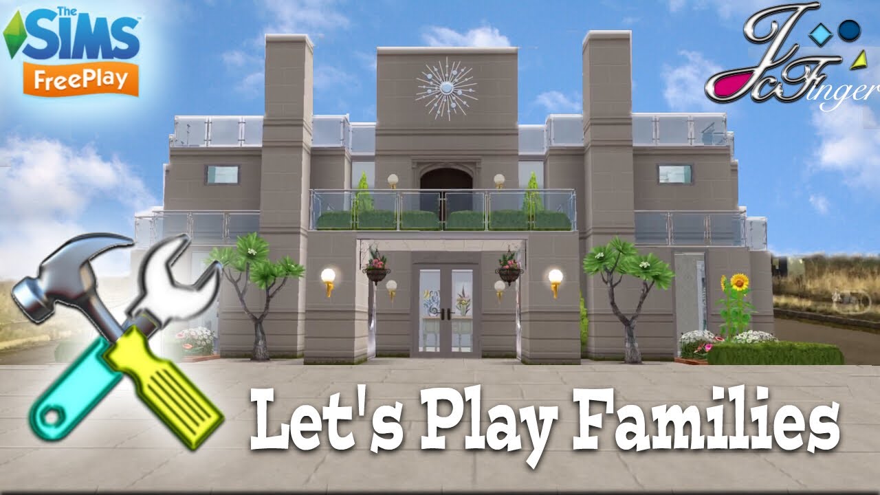 The Sims FreePlay 🛠| LIVE BUILD ⚠️ | LET’S PLAY FAMILIES | THE WILLIAMS MANSION