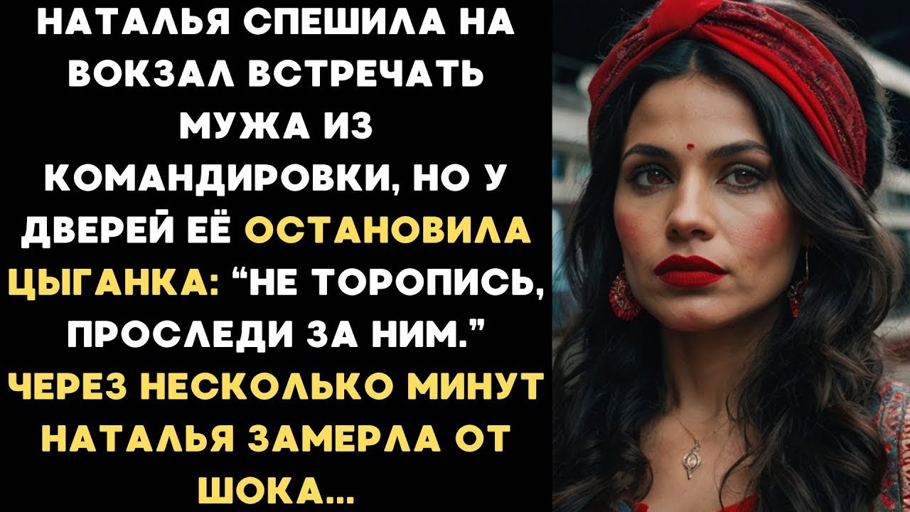 Наталья спешила на вокзал встречать мужа, но её остановила цыганка_ _Не торопись, проследи за ним.._