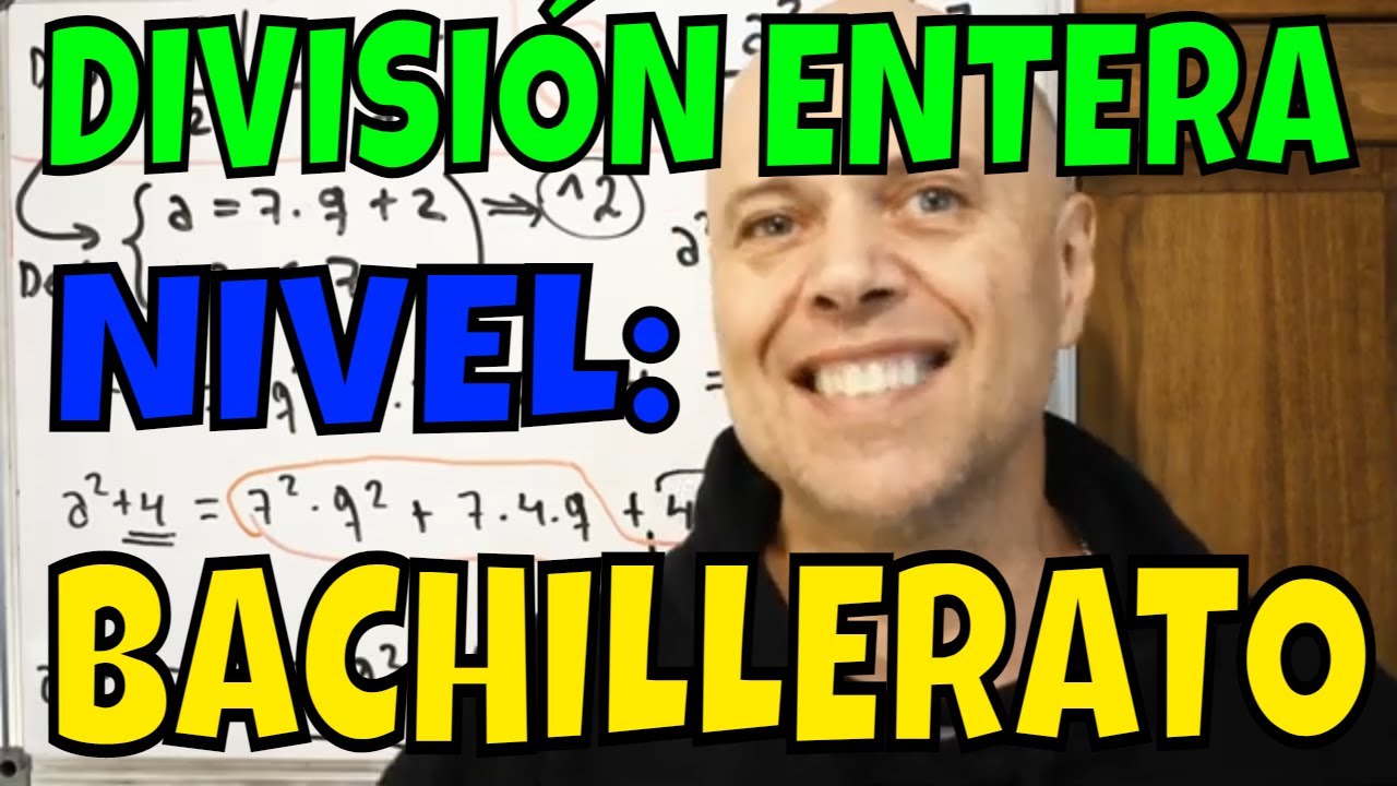 🔴▶ COMO HALLAR COCIENTE Y RESTO DE UNA DIVISIÓN ENTERA, A PARTIR DE OTRA DADA.  DIVISIBILIDAD EN N.