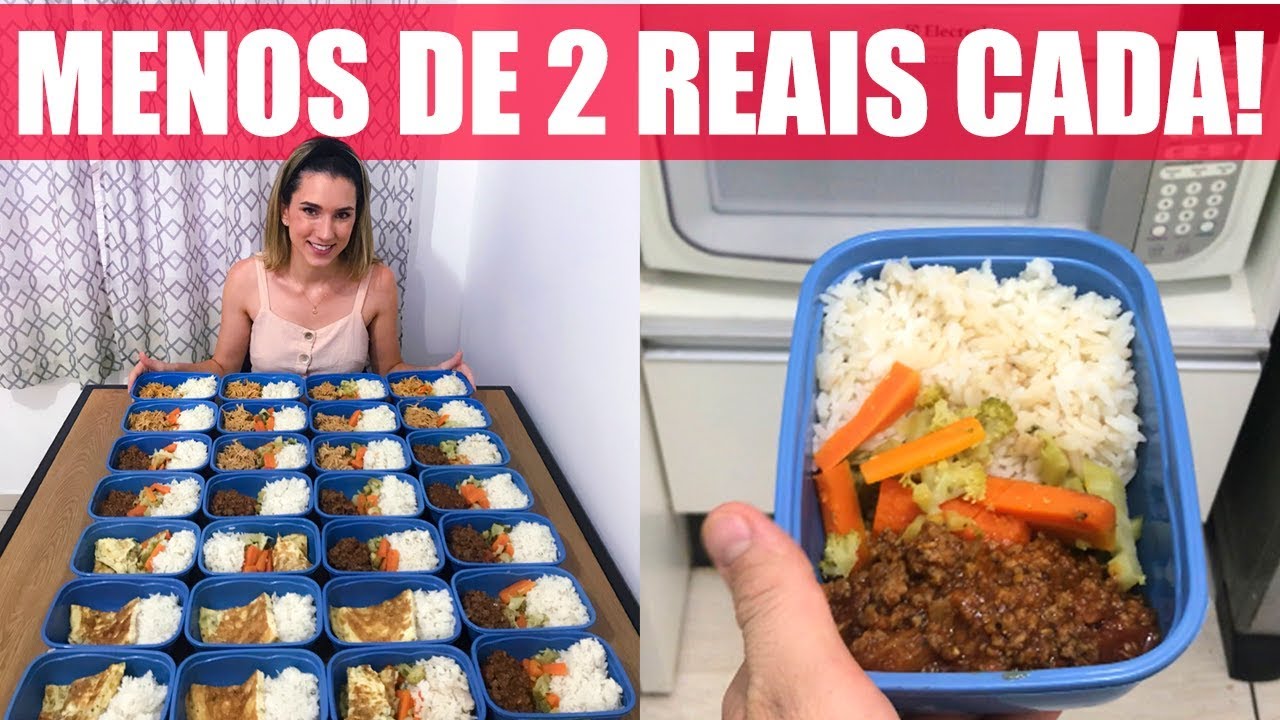 MARMITAS PRA SEMANA COM R$ 50,00