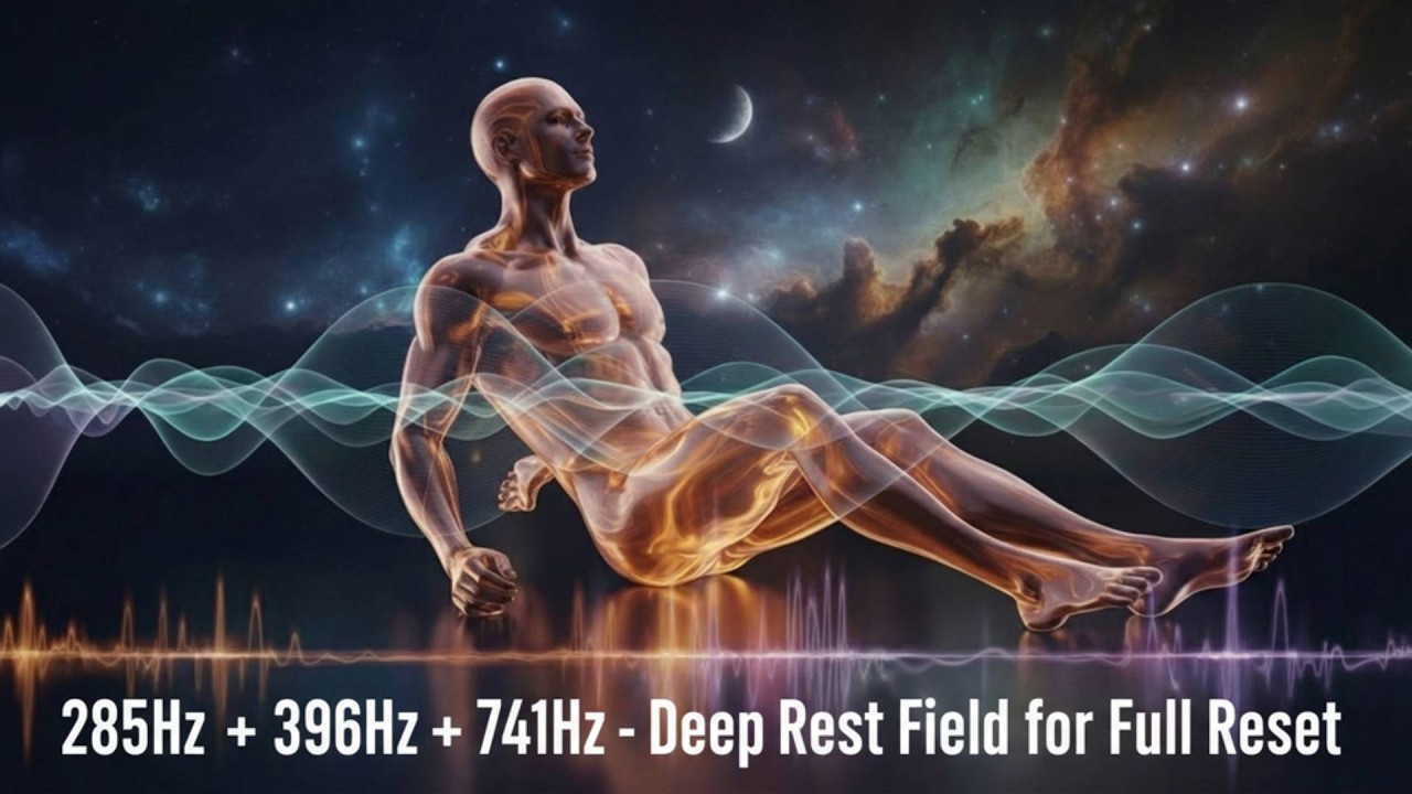 285Hz + 396Hz + 741Hz - Deep Rest Field for Full Reset